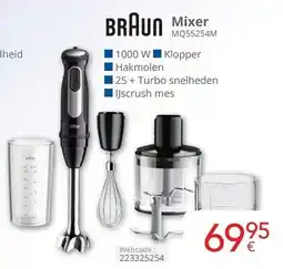 Eldi Braun mixer MQ55254M aanbieding
