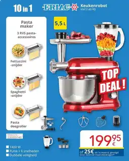 Eldi Friac Keukenrobot KM 5140 RD aanbieding