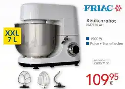 Eldi Friac Keukenrobot KM7150 WH aanbieding
