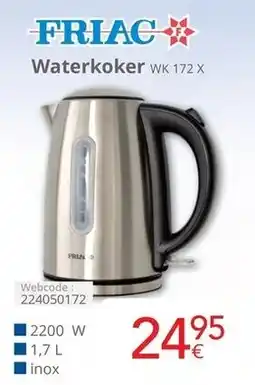 Eldi Friac Waterkoker WK 172 X aanbieding