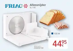 Eldi Friac Allessnijder SL-100 aanbieding