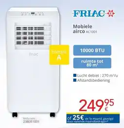 Eldi Friac Mobiele airco AC1001 aanbieding