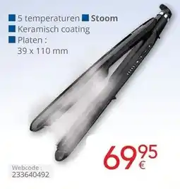 Eldi Babybliss Ontkrullerstoom ST492E aanbieding