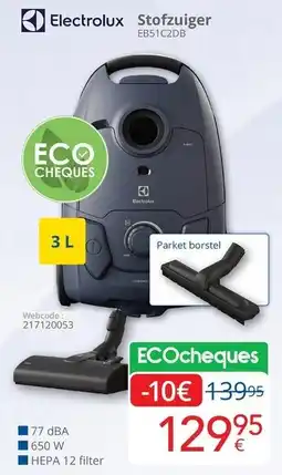 Eldi Electrolux Stofzuiger EB51C2DB aanbieding
