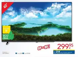 Eldi Philips smart full HD TV 40PFS6000/12 aanbieding