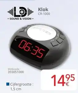 Eldi Klok CR-1000 aanbieding