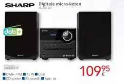 Eldi Sharp digitale micro-keten XL-B517D aanbieding