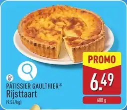 ALDI Pätissier Gaulthier Rijsttaart aanbieding