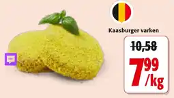 Colruyt Kaasburger Varken aanbieding