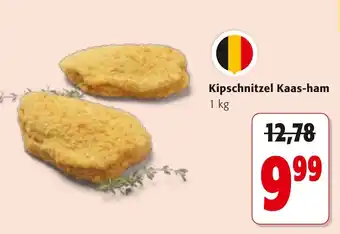 Colruyt Kipschnitzel Kaas-ham aanbieding