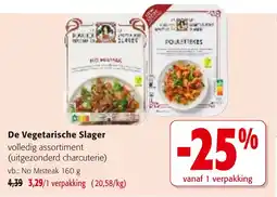 Colruyt De Vegetarische Slager aanbieding