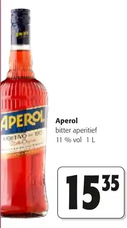 Colruyt Aperol bitter aperitief 11 % vol aanbieding