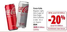 Colruyt Coca-Cola aanbieding