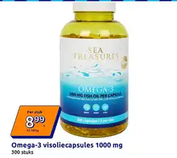 Action Omega-3 visoliecapsules 1000 mg aanbieding
