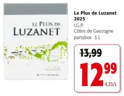 Colruyt Le Plus de Luzanet 2025 aanbieding