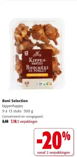 Colruyt Boni Selection kippenhapjes aanbieding