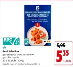 Colruyt Boni Selection gemarineerde wokgarnalen met gerookte paprika aanbieding