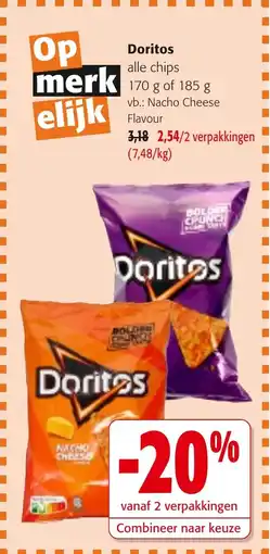 Colruyt Doritos aanbieding