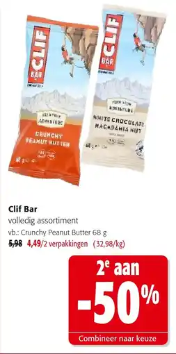 Colruyt Clif Bar aanbieding