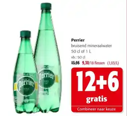 Colruyt Perrier bruisend mineraalwater aanbieding