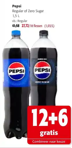Colruyt Pepsi aanbieding