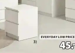 Jysk Limfjorden série Table de chevet aanbieding