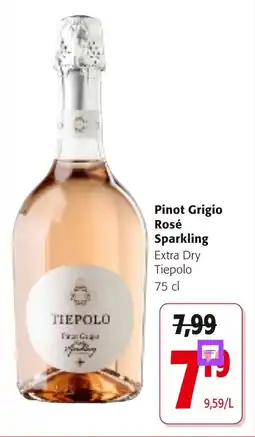 Colruyt Pinot Grigio Rosé Sparkling aanbieding