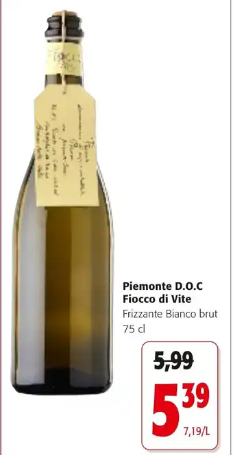 Colruyt Piemonte D.O.C Fiocco di Vite aanbieding
