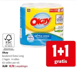 Colruyt Okay keukenrol Extra Long aanbieding