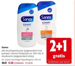 Colruyt Sanex aanbieding