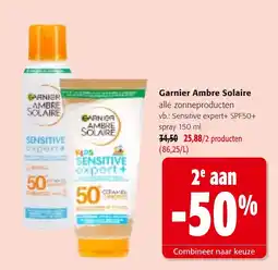 Colruyt Garnier Ambre Solaire aanbieding