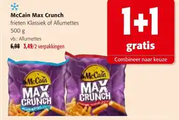 Colruyt McCain Max Crunch aanbieding