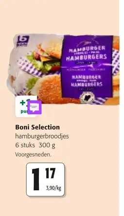 Colruyt Boni Selection hamburgerbroodjes aanbieding