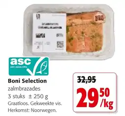 Colruyt Boni Selection zalmbrazades aanbieding