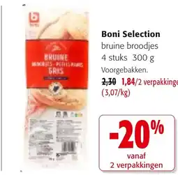 Colruyt Boni Selection bruine broodjes aanbieding