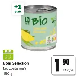 Colruyt Boni Selection Bio zoete maïs aanbieding