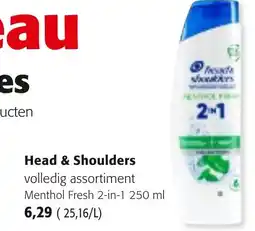 Colruyt Head & Shoulders aanbieding
