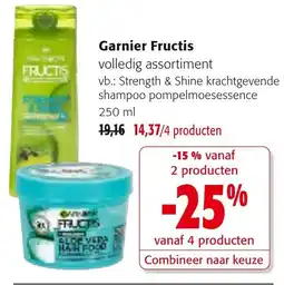 Colruyt Garnier Fructis aanbieding
