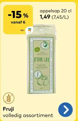 Bio Planet Fruji aanbieding