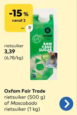 Bio Planet Oxfam Fair Trade aanbieding