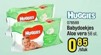 Babydoekjes aloe vera