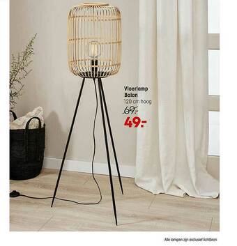 Kwantum Vloerlamp Balan aanbieding