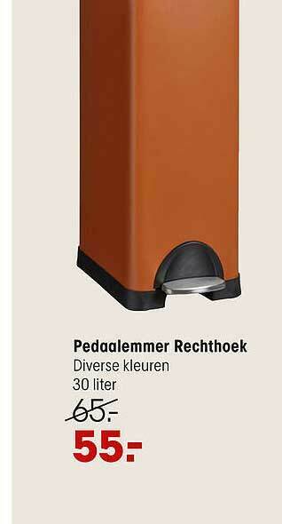 Kwantum Pedaalemmer Rechthoek aanbieding