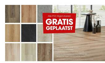 Kwantum Pvc Rigid Vloeren aanbieding