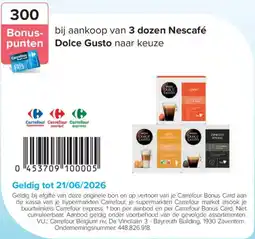 Carrefour Nescafé Dolce Gusto aanbieding
