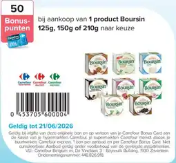 Carrefour Boursin aanbieding