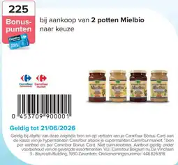 Carrefour Mielbio aanbieding