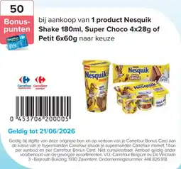 Carrefour Nesquik aanbieding