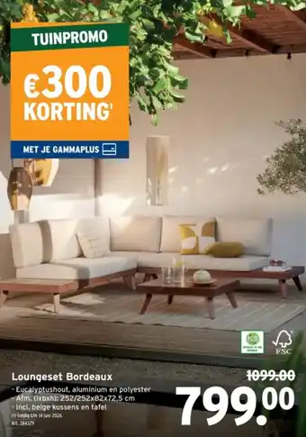 Loungeset Bordeaux