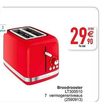 Cora Broodrooster aanbieding
